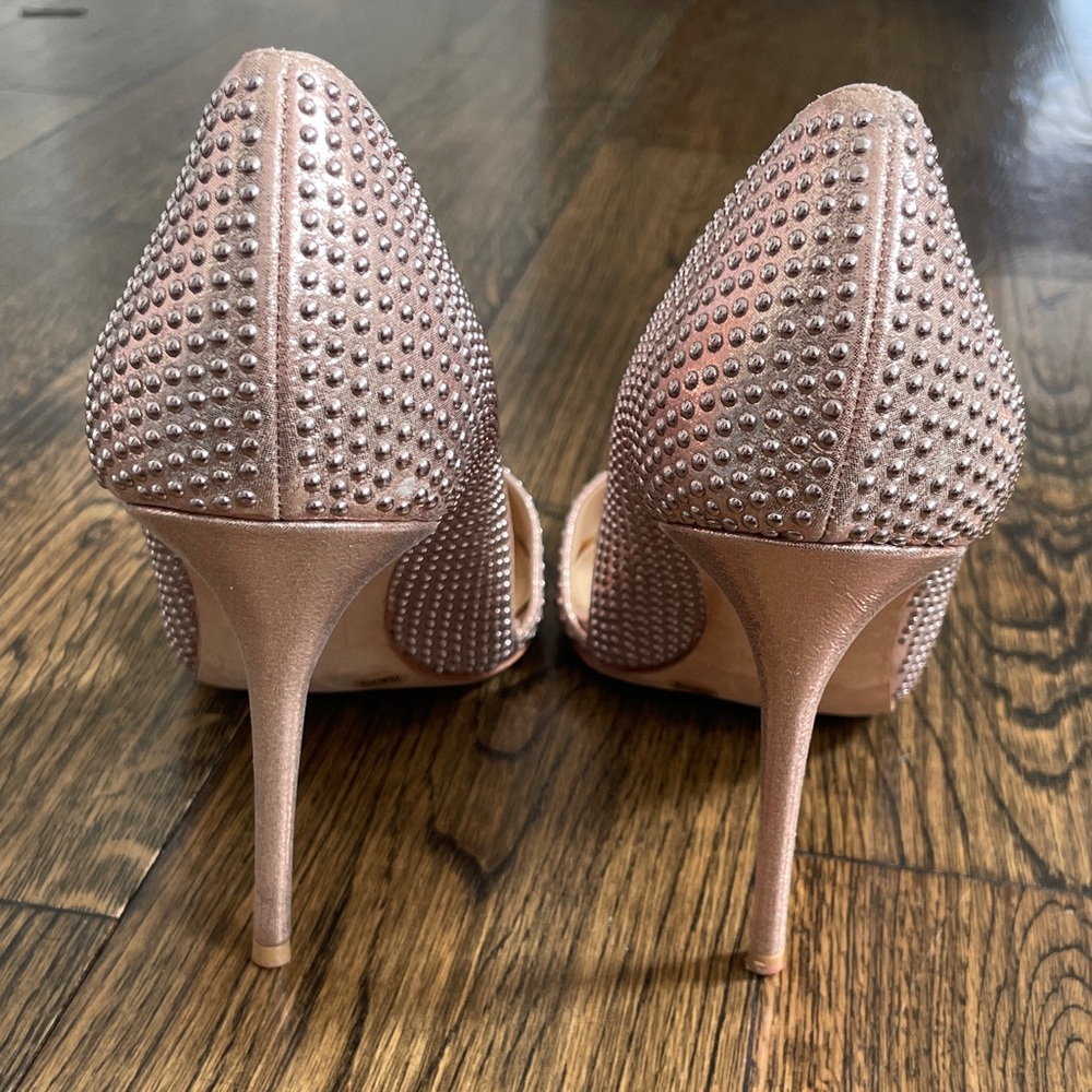 Vince Camuto Pink Studded Heels - Picture 5 of 8